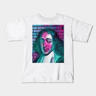 Baruch Spinoza Portrait | Baruch Spinoza Artwork 4 Kids T-Shirt